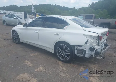 2015 Infiniti Q50 Premium из США, поврежденный, VIN JN1BV7AP8FM330939